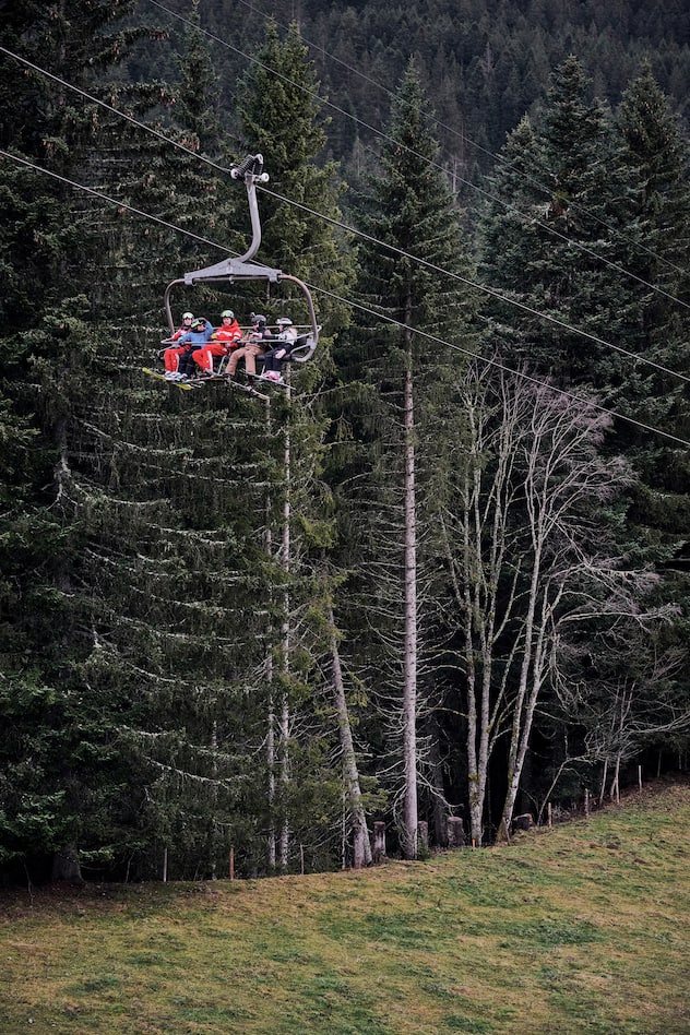 Le télésiège de Chaux Ronde, à Villars-sur-Ollon