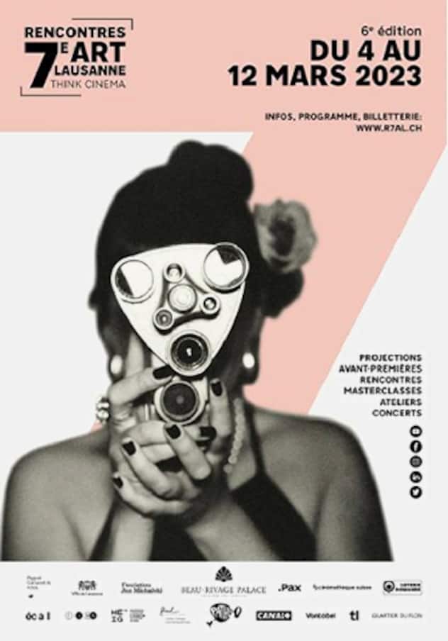 affiche Rencontres 7e art Lausanne
