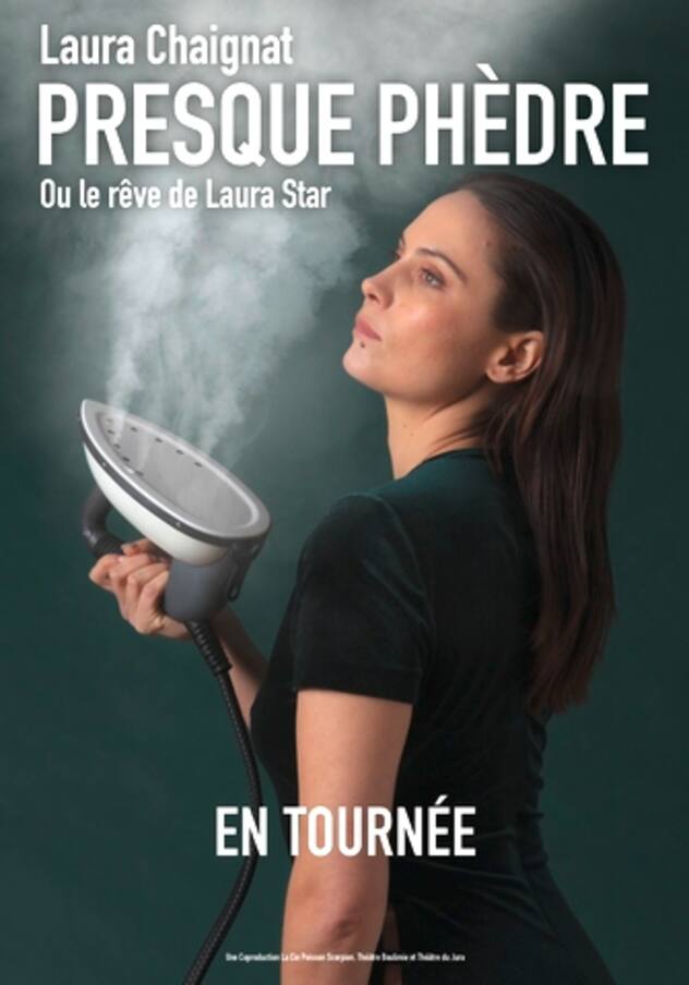 Affiche du spectacle "Presque Phèdre" de Laura Chaignat