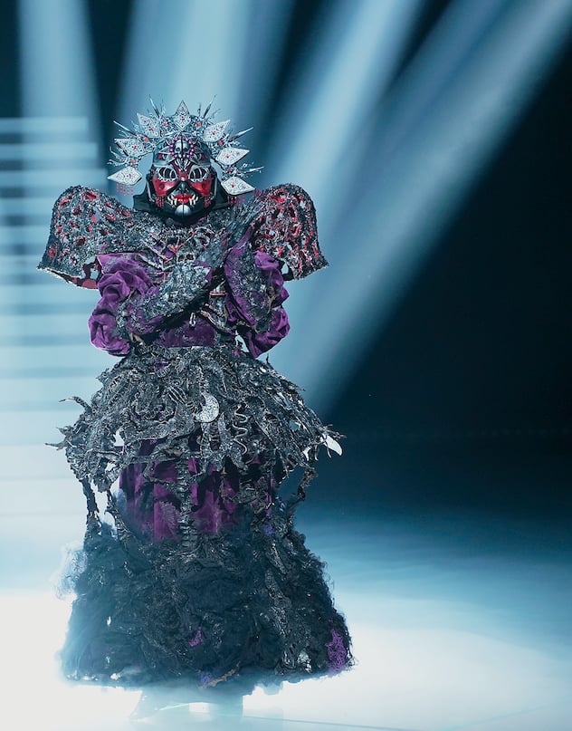 costume de la sorcière Mask Singer saison 5