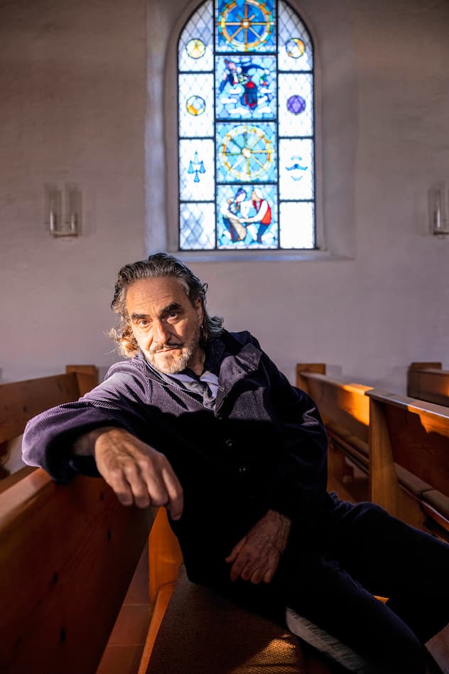 Le chanteur Stephan Eicher