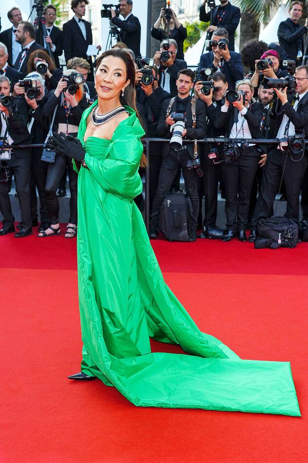 Michelle Yeoh lors de la première de Firebrand pendant le 76ème Festival de Cannes