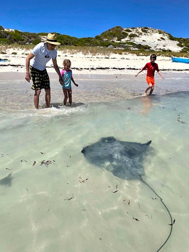 Nicola Spirig et sa famille en Australie