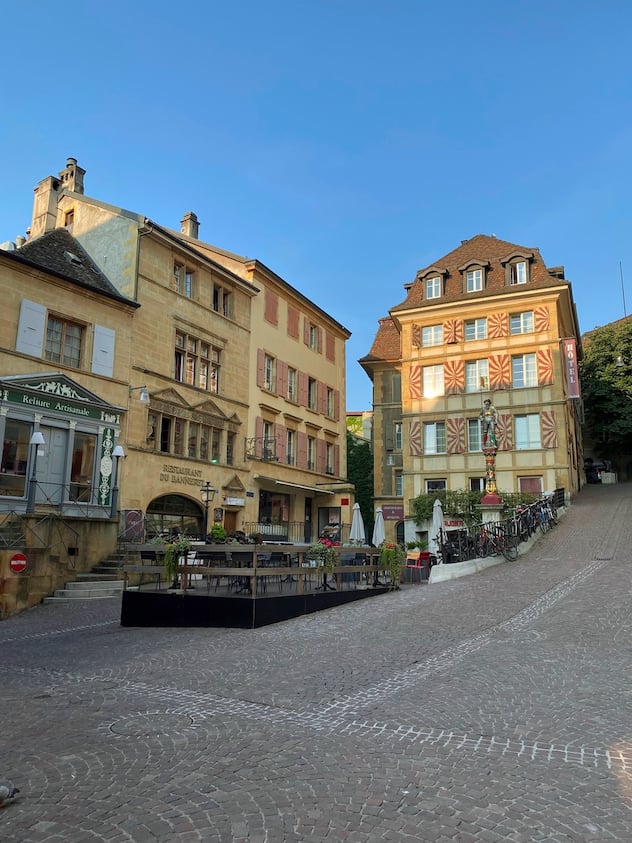 Terrasse à Neuchâtel