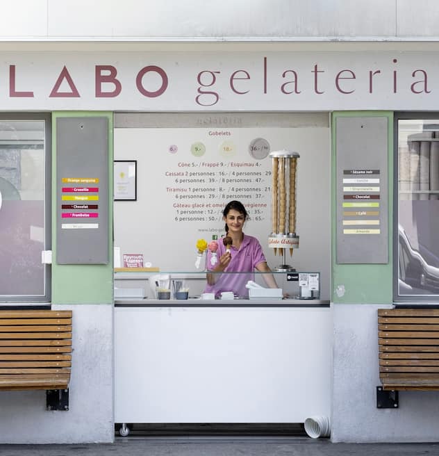 Labo Gelateria à Lausanne