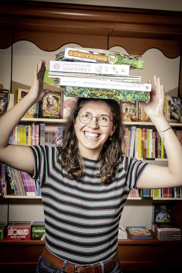 Lisiane Rapin, libraire chez Payot, dévoile son salaire à "L'illustré".