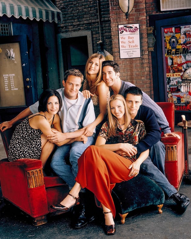 Matthew Perry, Courteney Cox, Jennifer Aniston, David Schwimmer, Lisa Kudrow et Matt LeBlanc