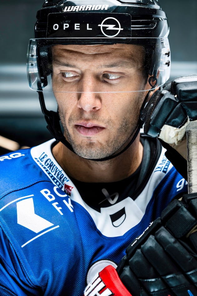 Julien Sprunger, joueur de hockey fribourgeois
