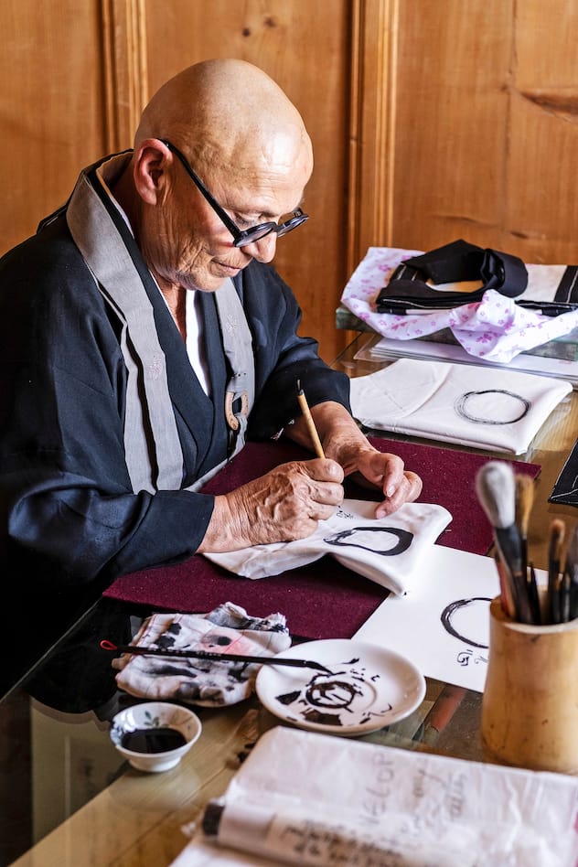 La nonne Jikō Simone Wolf