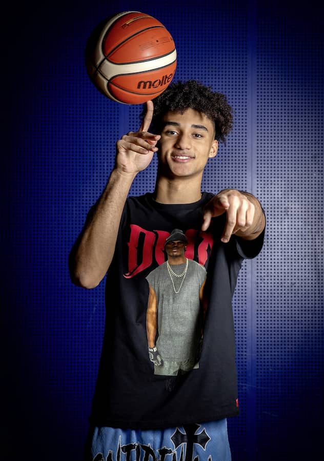 Le jeune basketteur Dayan Nessah