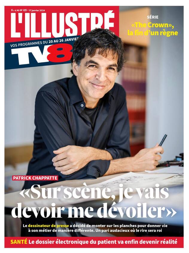 Le dessinateur de presse Patrick Chappatte