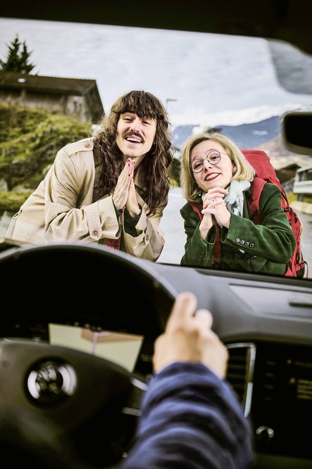Jérémy et Flavie, participants à la 18e saison de Pékin Express