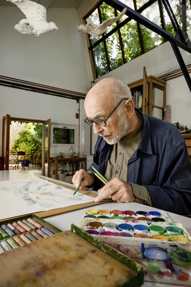 Le photographe et graphiste Peter Knapp