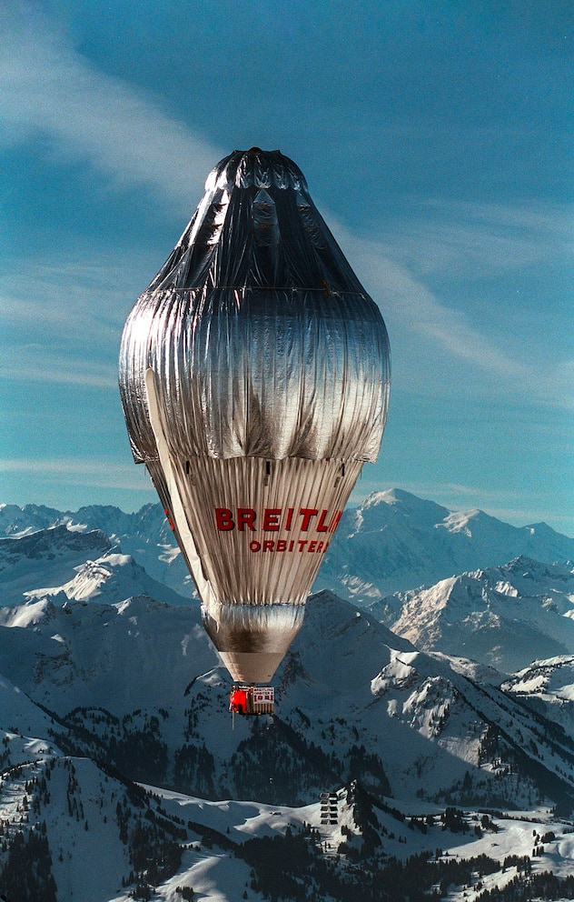 Le Breitling Orbiter 3 décollait de Château-d’OEx le 1er mars 1999.