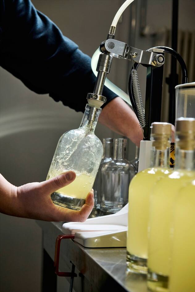 Le limoncello est une affaire de famille chez les Di Francesco.
