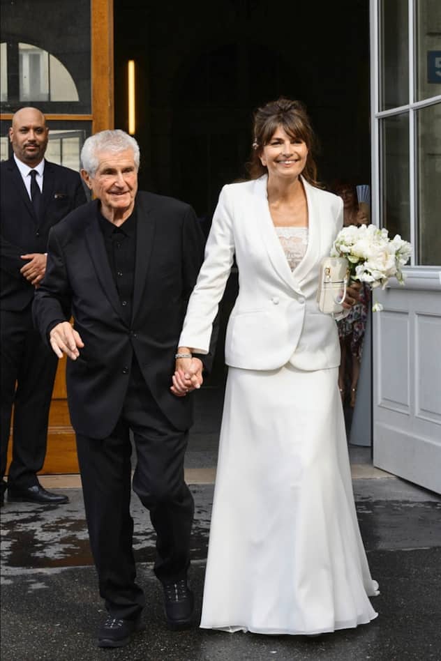Le mariage, le 17 juin 2023, de Claude Lelouch et Valérie Perrin