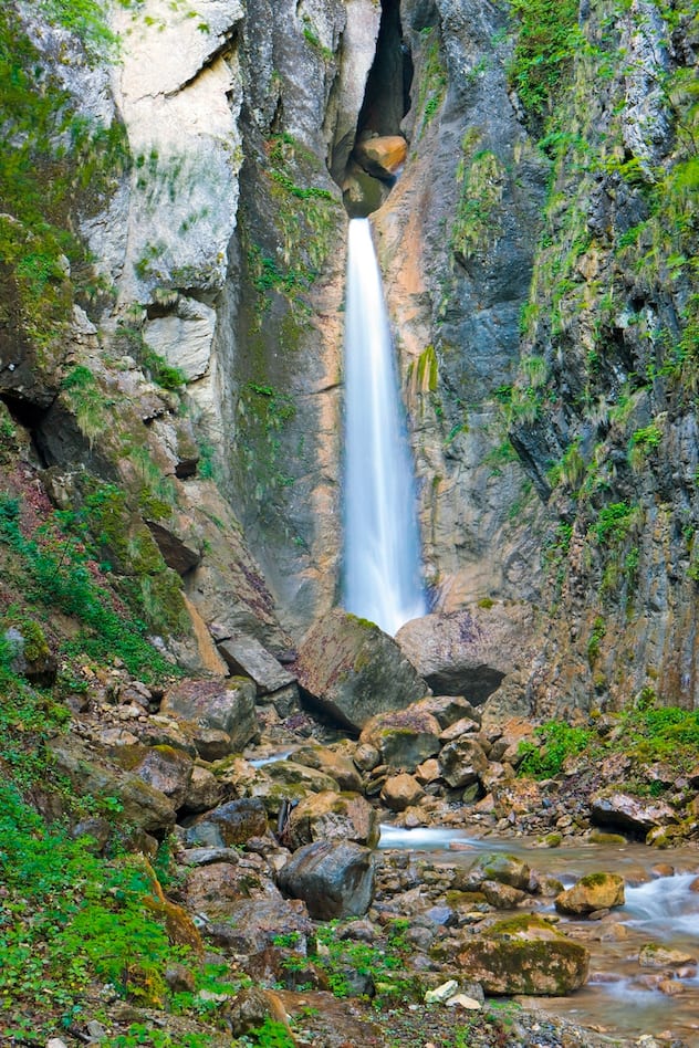 La cascade de la Taouna.