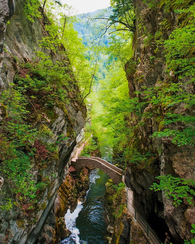 Les gorges de l’Areuse