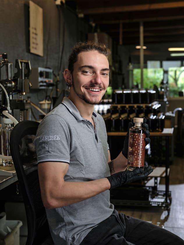 Sergio Sepulcri travaille chez Larusée depuis trois ans