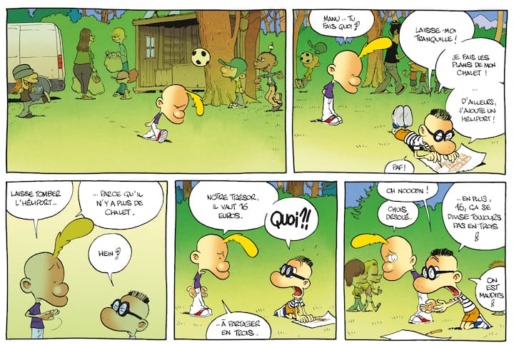 Planche Titeuf