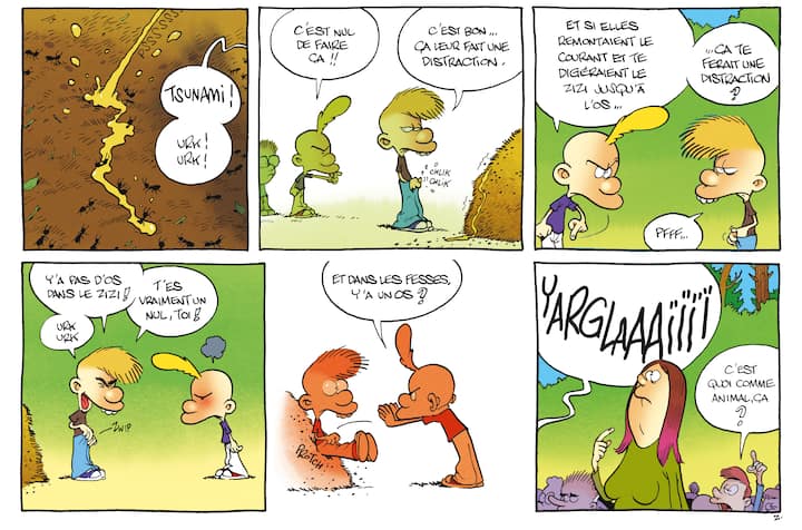 Planche Titeuf