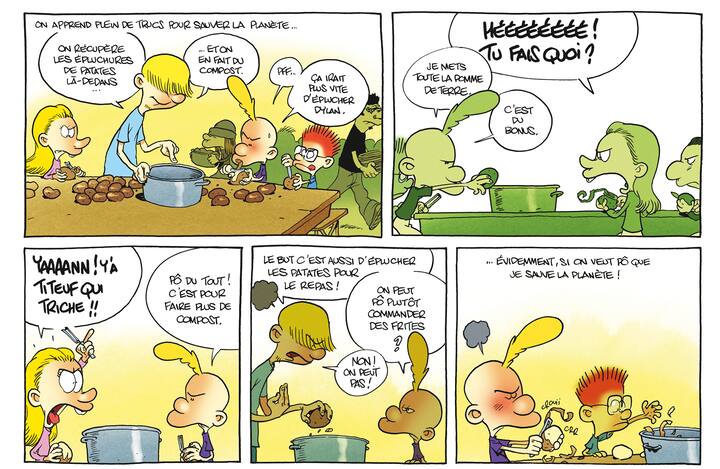 Planche Titeuf