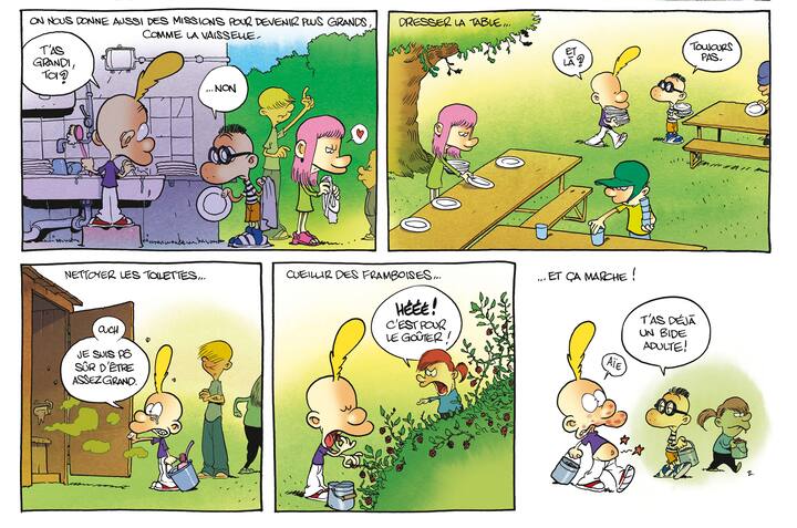 Planche Titeuf