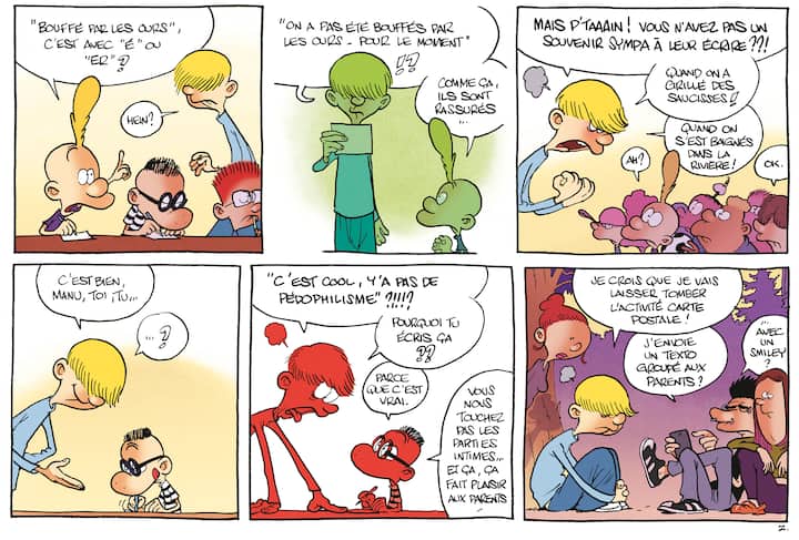 Planche Titeuf