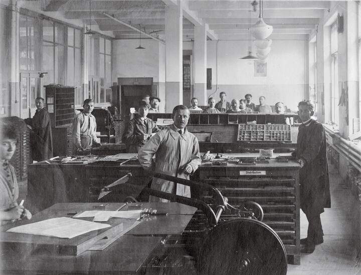 Atelier typographique de l'Imprimerie coopérative,