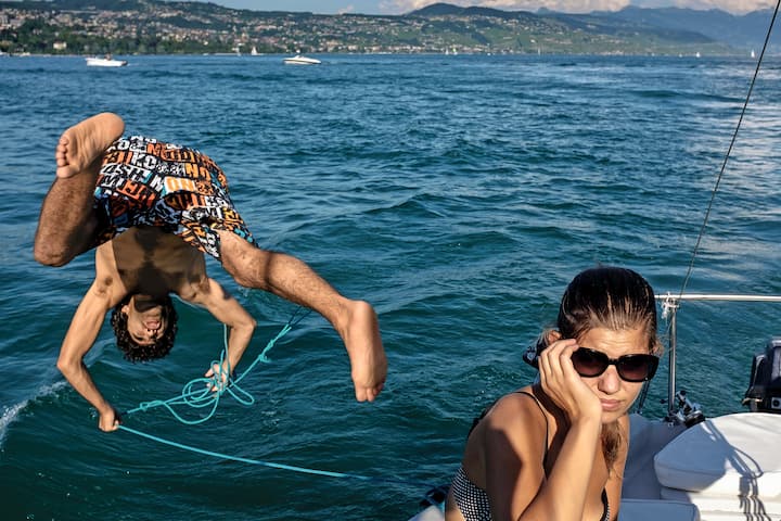 Geneva Lake, Switzerland, August 2016 Lac Léman, Suisse, août 2016