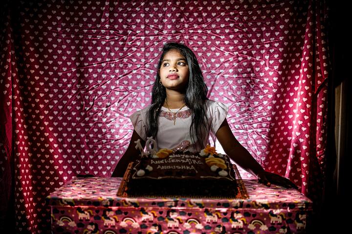 Anoushka, 10 ans, Sri Lanka.