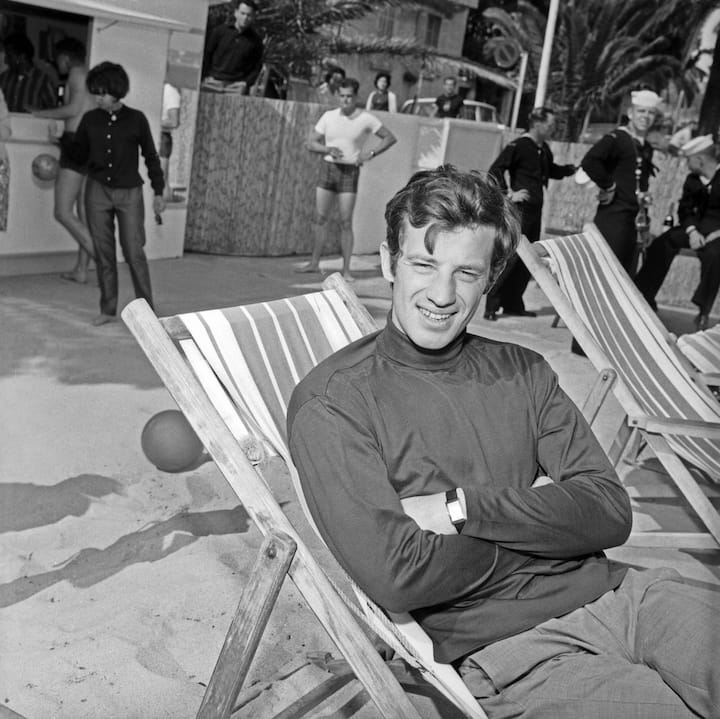 Mai 1964 Cannes Portrait du comedien francais Jean-Paul Belmondo (french actor Jean Paul Belmondo) !AUFNAHMEDATUM GESCHÆTZT! PUBLICATIONxINxGERxSUIxAUTxHUNxONLY FARANG299731May 1964 Cannes Portrait you Comedien Francais Jean Paul Belmondo French Actor Jean Paul Belmondo date estimated PUBLICATIONxINxGERxSUIxAUTxHUNxONLY FARANG299731