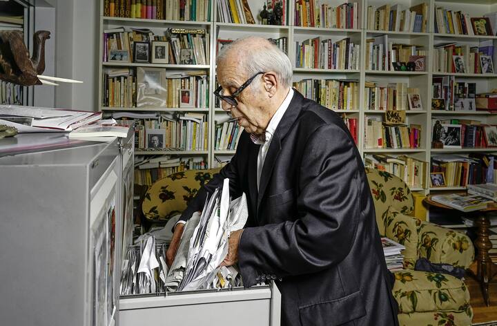 Jean Ziegler, portrait primé par le Swiss Press Photo