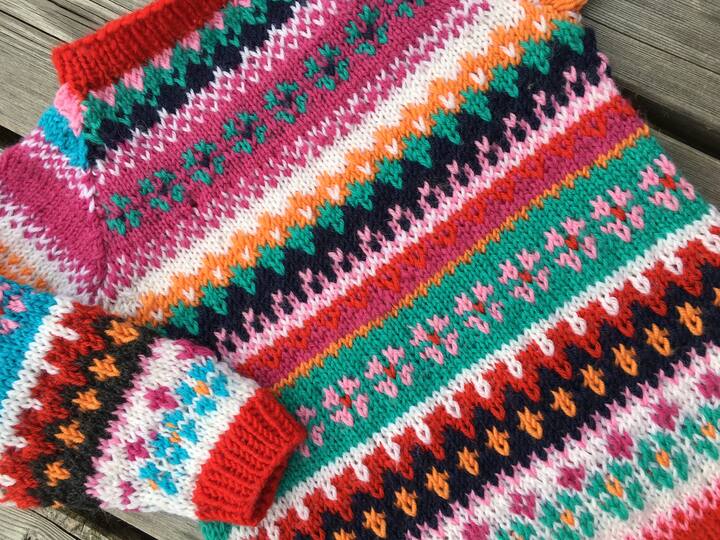 Pulli VW Strick Challenge