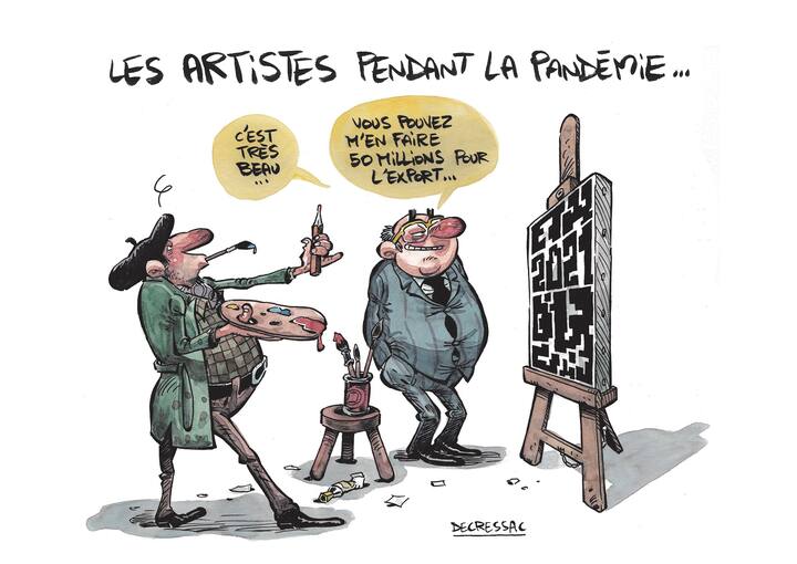 artiste pendant la pandémie