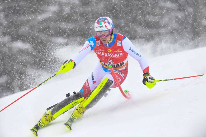 Daniel Yule à Flachau en Autriche 