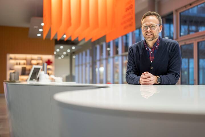 02.12.2021; Rothenburg; Opacc Software AG; Marco Stuber, Leiter Berufsbildung Opacc AG. © Valeriano Di Domenico