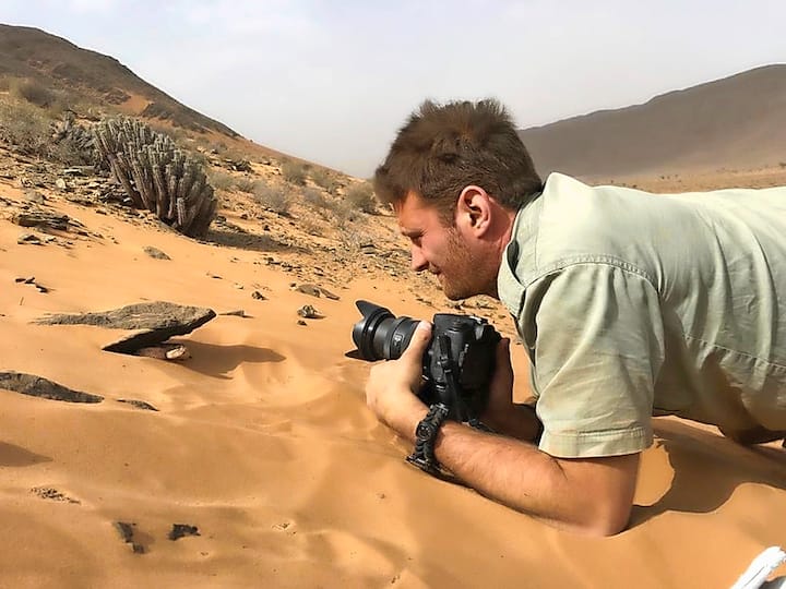 Le Romand et photographe autodidacte Julien Regamey