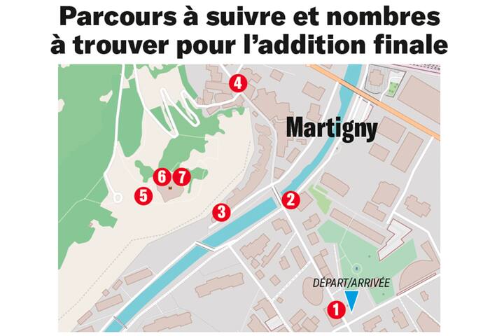 Chasse au trésor à Martigny (Valais)
