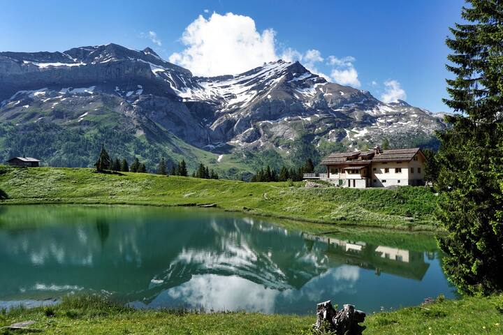 Lac d'Arnon dans le canton de Berne