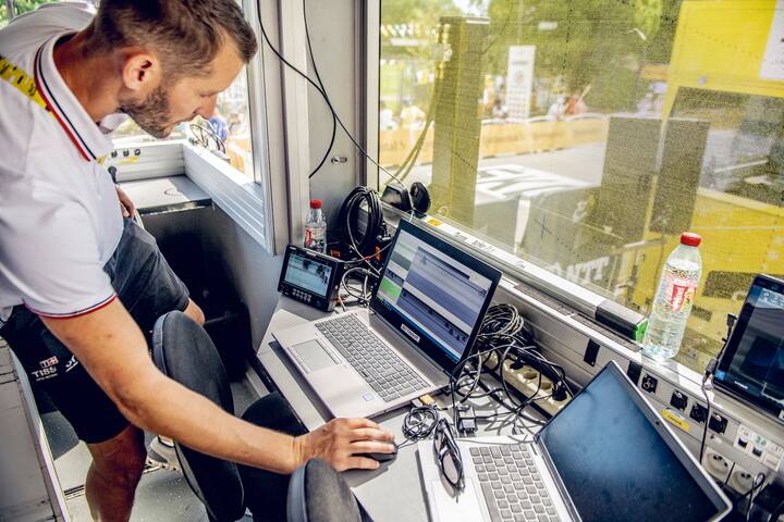 Le Tour de France à Lausanne, le 9 juillet 2022