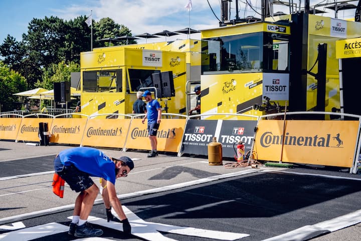 Le Tour de France de passage à Lausanne, le 9 juillet 2022