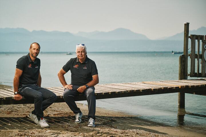 Brad Butterworth et Arnaud Psarofaghis