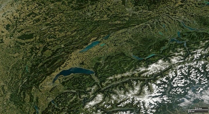 Glaciers suisses