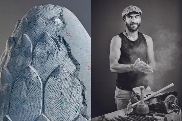 Jérémy Birbaum, tailleur de pierre
