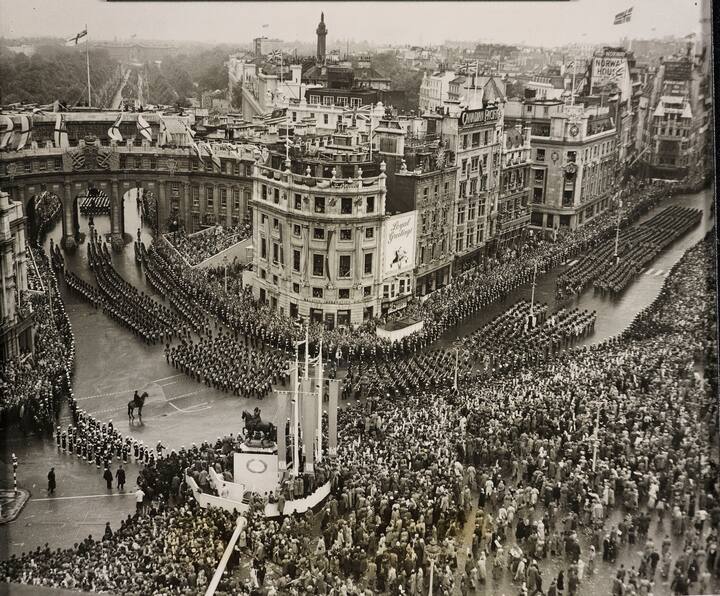 foule à Londres