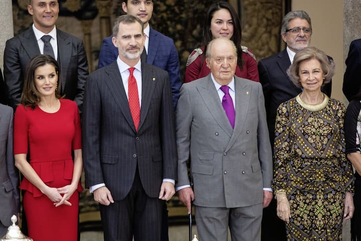 Letizia d’Espagne, mariée au Roi d'Espagne Felipe de Bourbon, fils de Juan-Carlos