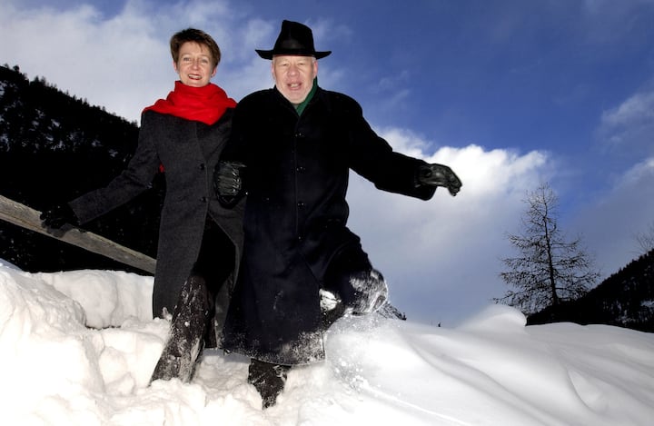 Simonetta Sommaruga et Lukas Hartmann