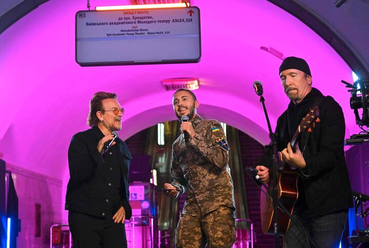 Bono et David Howell Evans