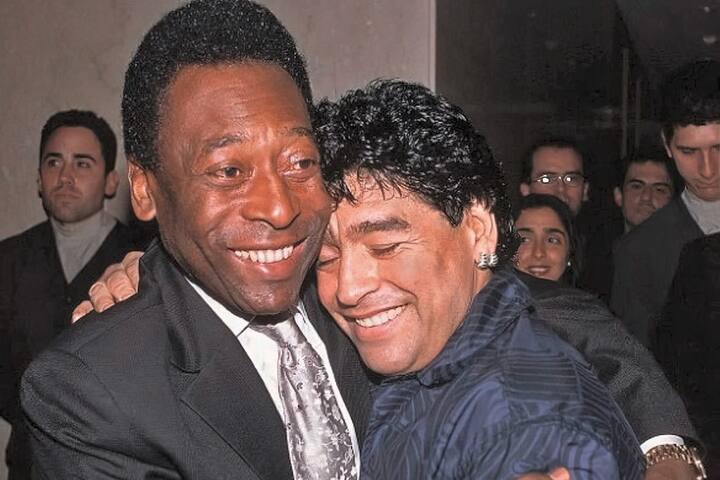 Pelé et Maradona